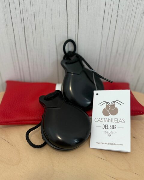 CASTAÑUELAS PROFESIONALES DE FIBRA VETA ROJA DC RESONANCIA n5